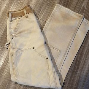 Vintage carhartt double duck knee pants